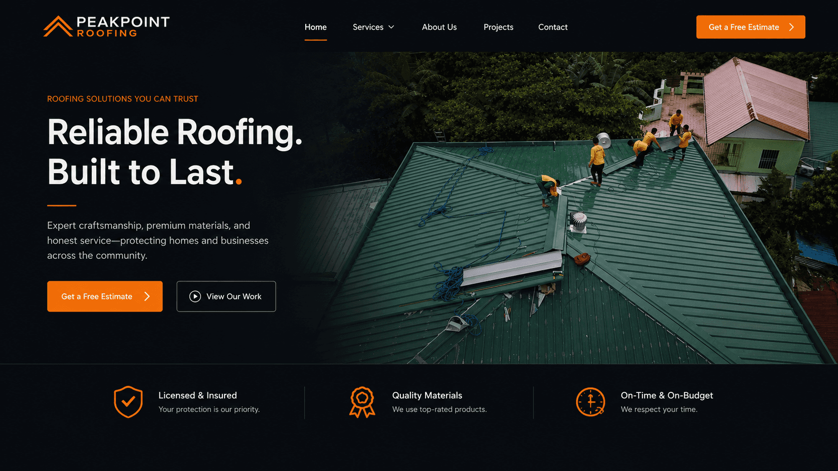 PeakPoint Roofing